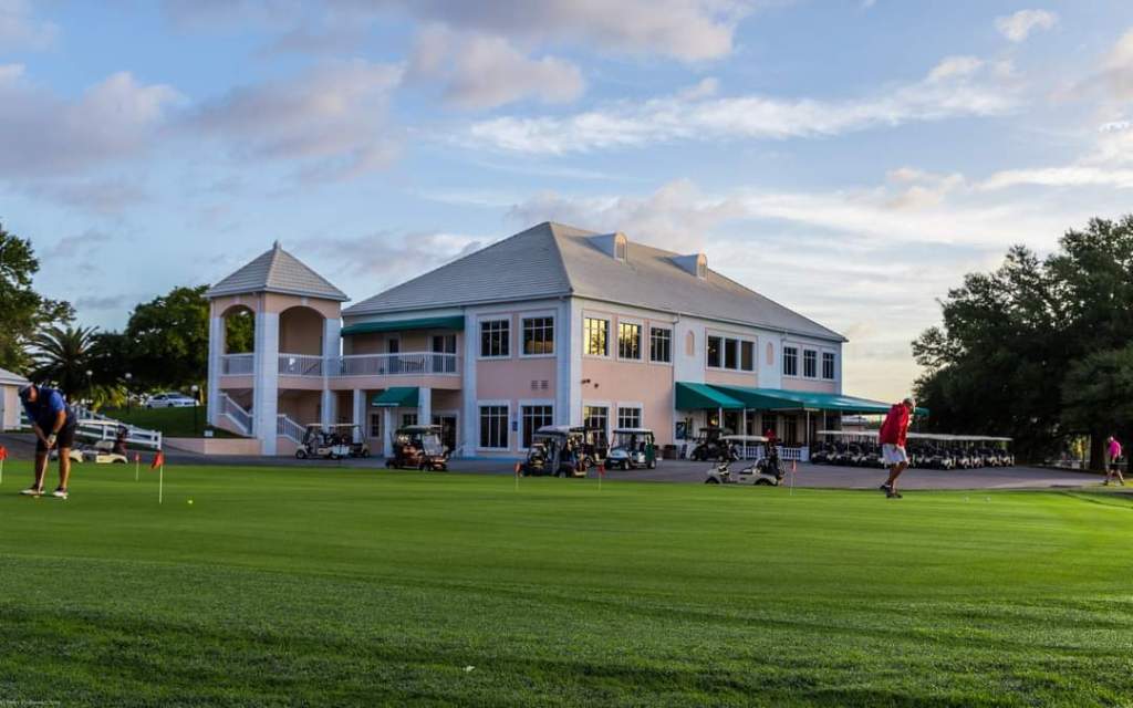 View of clubhouse