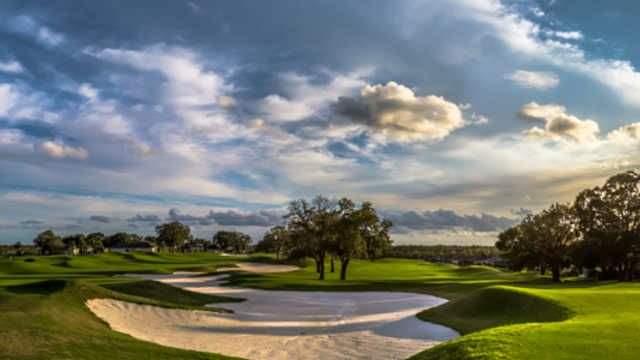 Golf course bunkers